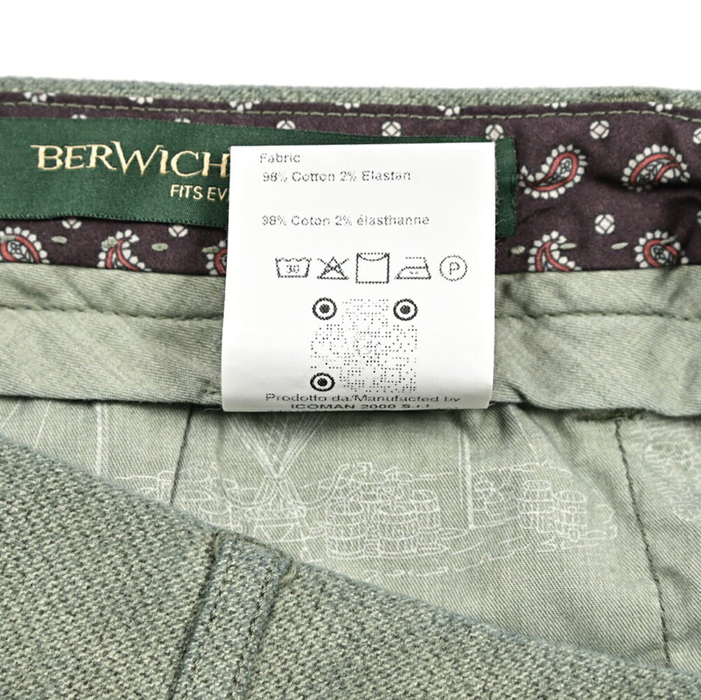 SALE｜BERWICH ベルウィッチ / YRETRO LONG-GD ストレッチコットン