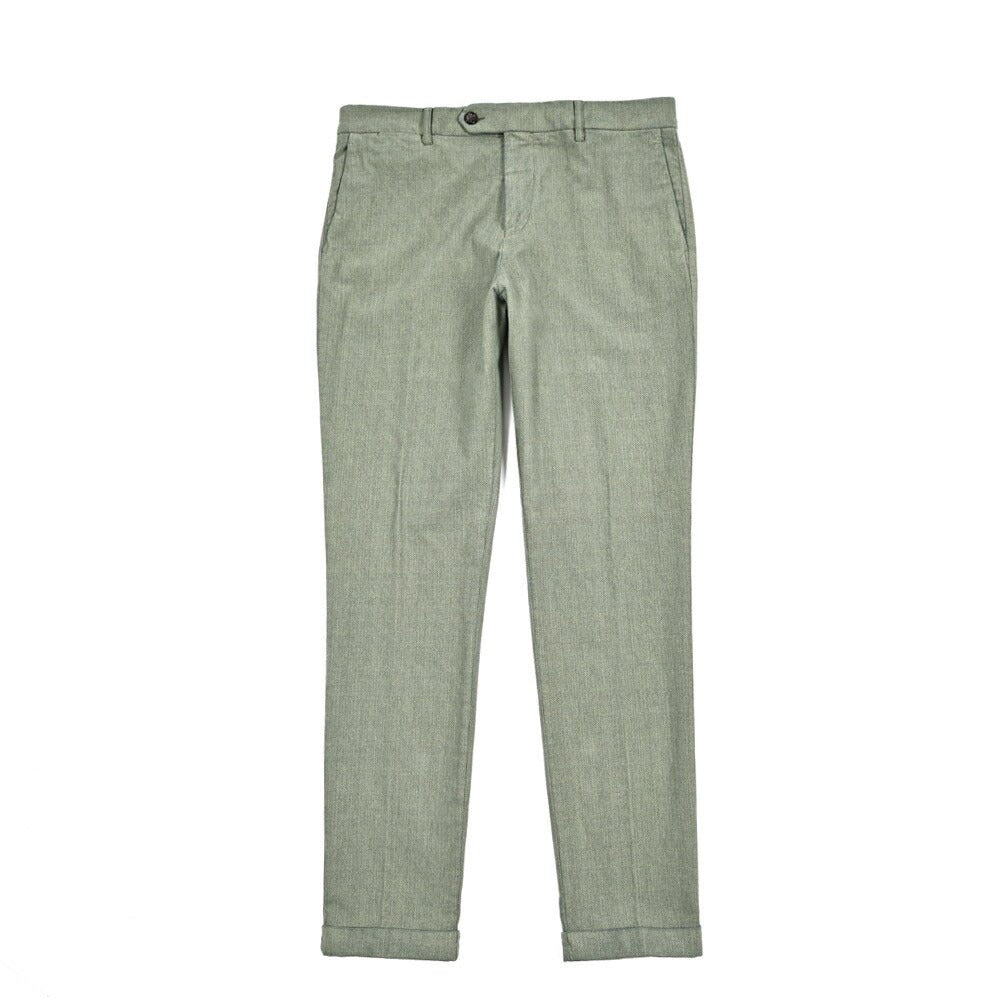 SALE｜BERWICH "YRETRO LONG - GD" ストレッチコットン ノータックパンツ｜433171-46｜GUARDAROBA MILANO OFFICIAL STORE