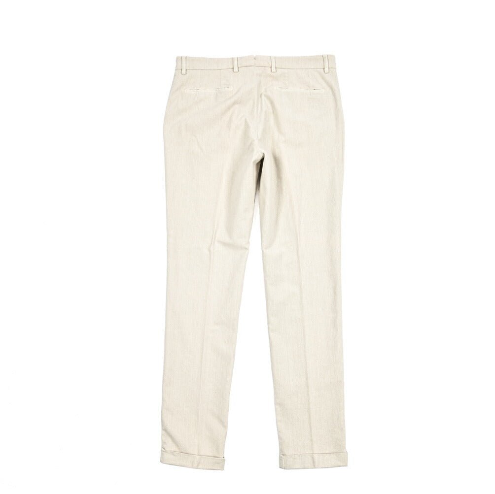 SALE｜BERWICH "YRETRO LONG - GD" ストレッチコットン ノータックパンツ｜433200-46｜GUARDAROBA MILANO OFFICIAL STORE