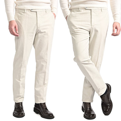 SALE｜BERWICH "YRETRO LONG - GD" ストレッチコットン ノータックパンツ｜433200-46｜GUARDAROBA MILANO OFFICIAL STORE