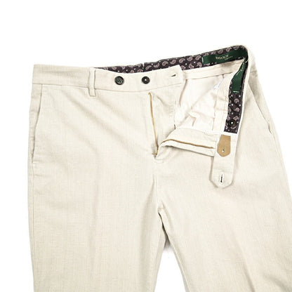 SALE｜BERWICH "YRETRO LONG - GD" ストレッチコットン ノータックパンツ｜433200-46｜GUARDAROBA MILANO OFFICIAL STORE