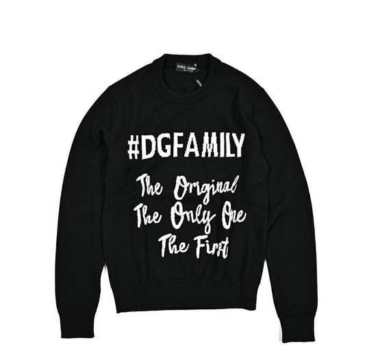 SALE｜DOLCE & GABBANA ヴァージンウール100% クルーネックニットセーター｜415983 - 44｜GUARDAROBA MILANO OFFICIAL STORE