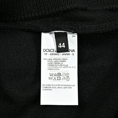 SALE｜DOLCE & GABBANA ヴァージンウール100% クルーネックニットセーター｜415983 - 44｜GUARDAROBA MILANO OFFICIAL STORE