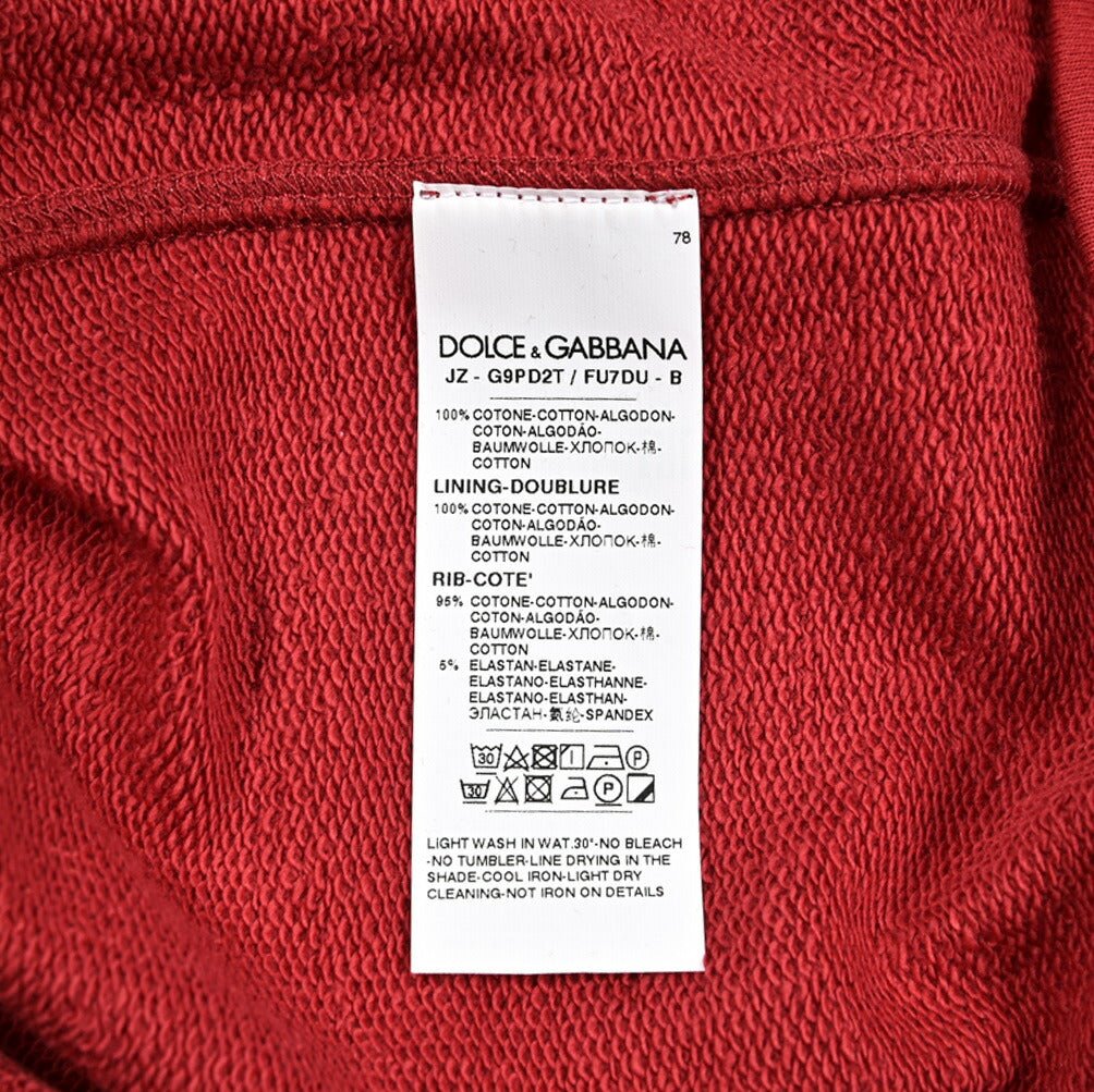SALE｜DOLCE & GABBANA コットン100% スウェットジップアップパーカー｜415989 - 44｜GUARDAROBA MILANO OFFICIAL STORE