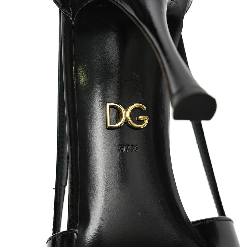 SALE｜《レディース》DOLCE & GABBANA シャイニーカーフスキン セミセパレートパンプス(ピンヒール)｜415881｜GUARDAROBA MILANO OFFICIAL STORE