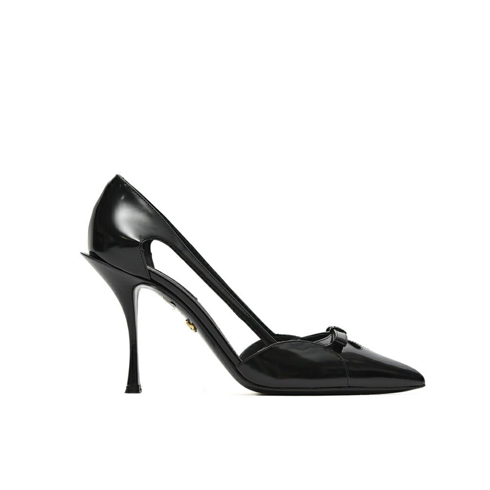 SALE｜《レディース》DOLCE & GABBANA シャイニーカーフスキン セミセパレートパンプス(ピンヒール)｜415881｜GUARDAROBA MILANO OFFICIAL STORE