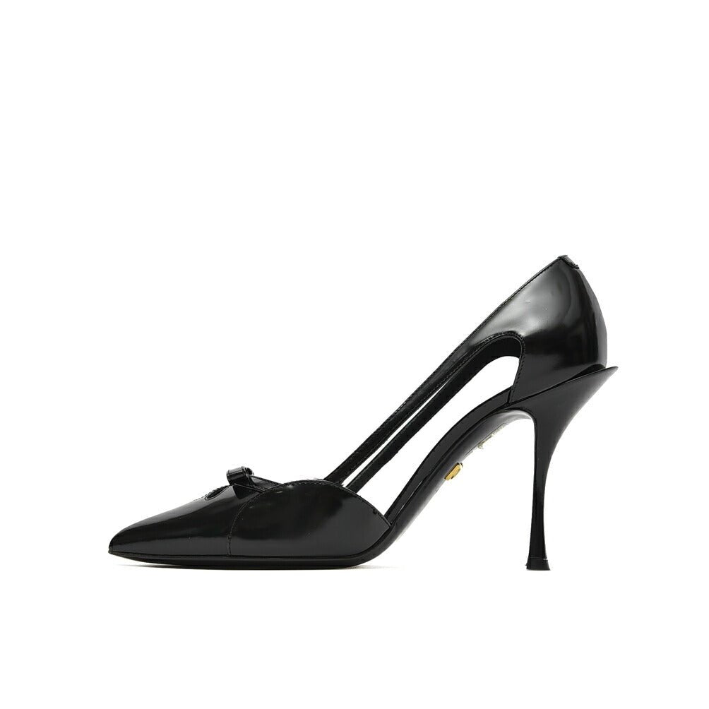 SALE｜《レディース》DOLCE & GABBANA シャイニーカーフスキン セミセパレートパンプス(ピンヒール)｜415881｜GUARDAROBA MILANO OFFICIAL STORE