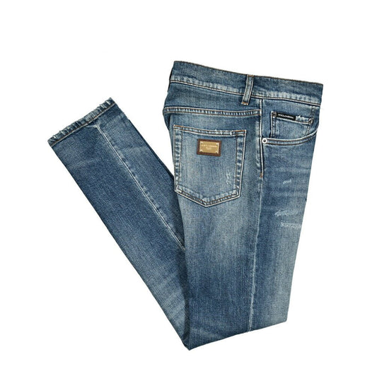 SALE｜DOLCE & GABBANA ストレッチデニム ダメージスキニージーンズ｜416083｜GUARDAROBA MILANO OFFICIAL STORE