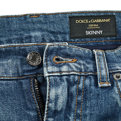 SALE｜DOLCE & GABBANA ストレッチデニム ダメージスキニージーンズ｜416083｜GUARDAROBA MILANO OFFICIAL STORE