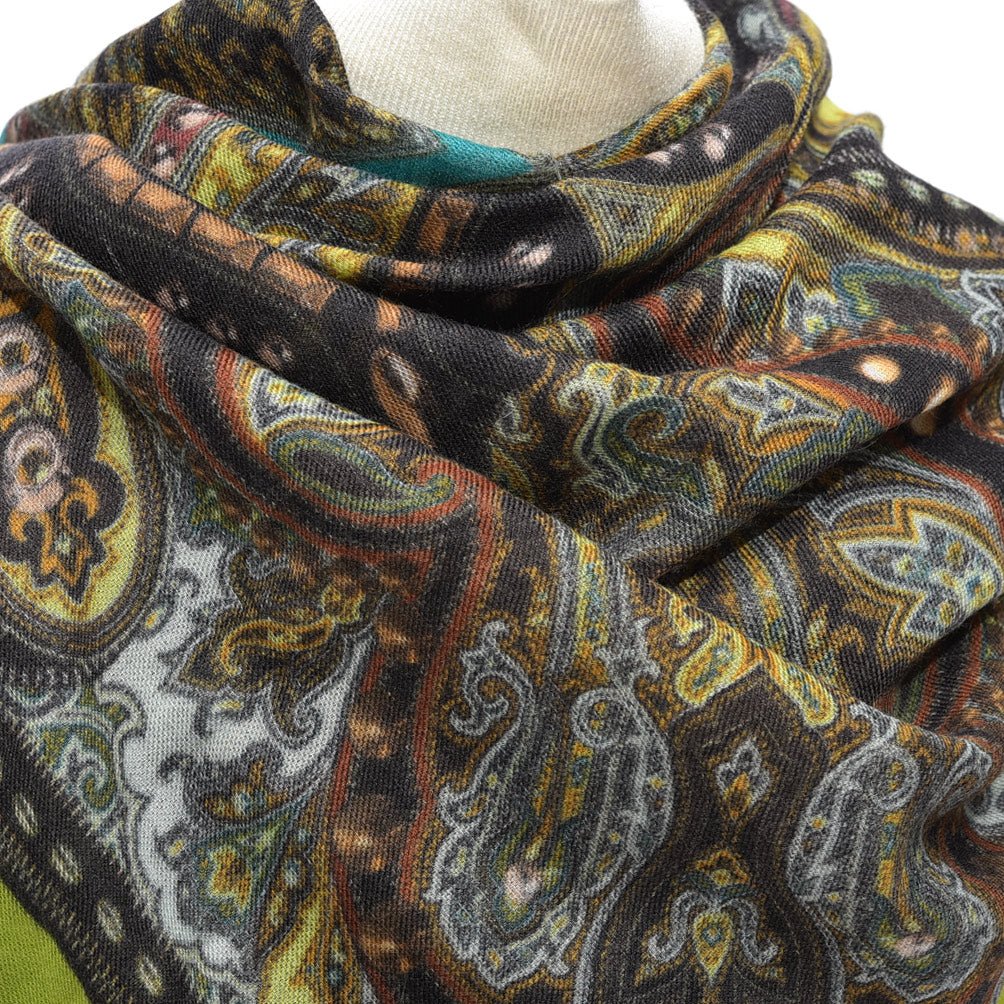 SALE｜ETRO シルク100% ペイズリー柄ストール｜414394｜GUARDAROBA MILANO OFFICIAL STORE