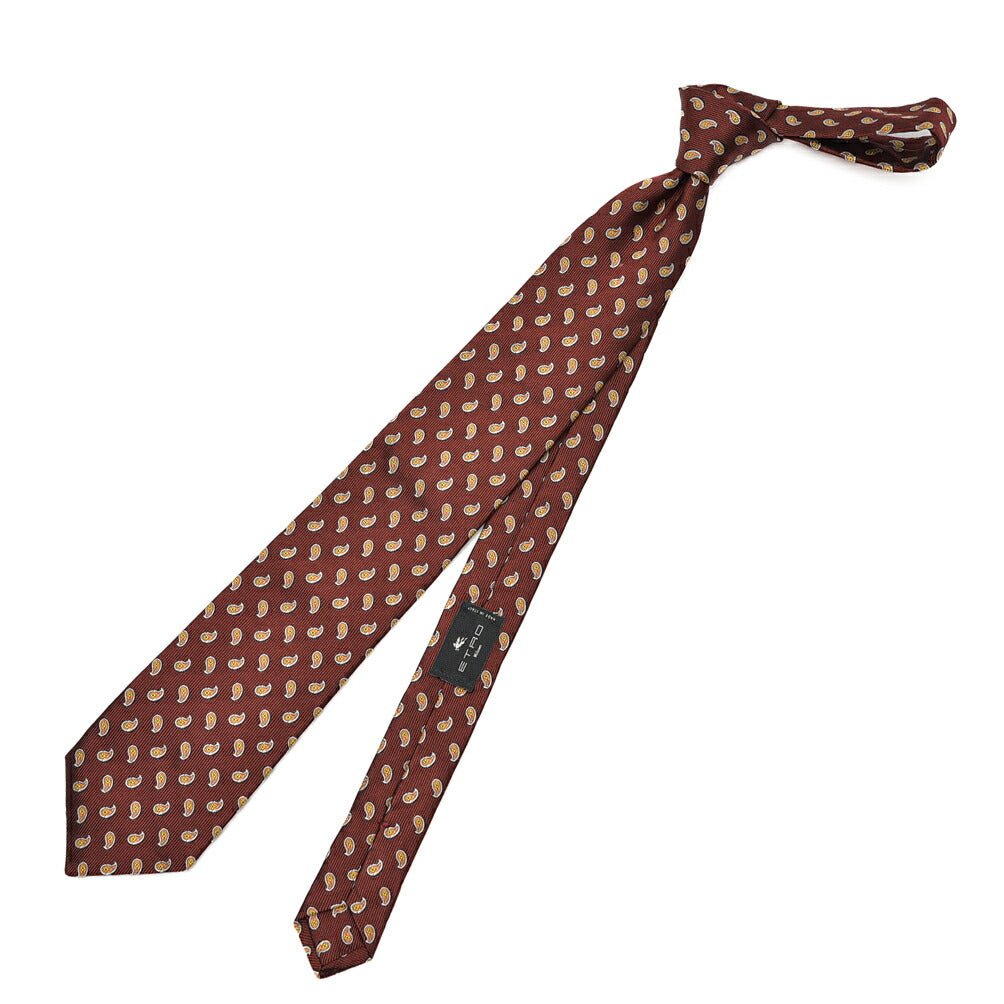 SALE｜ETRO シルク100% ペイズリー柄ネクタイ｜421272｜GUARDAROBA MILANO OFFICIAL STORE