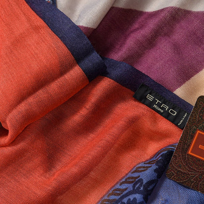 SALE｜ETRO カシミヤ100% ペイズリー柄ストール｜GUARDAROBA MILANO OFFICIAL STORE