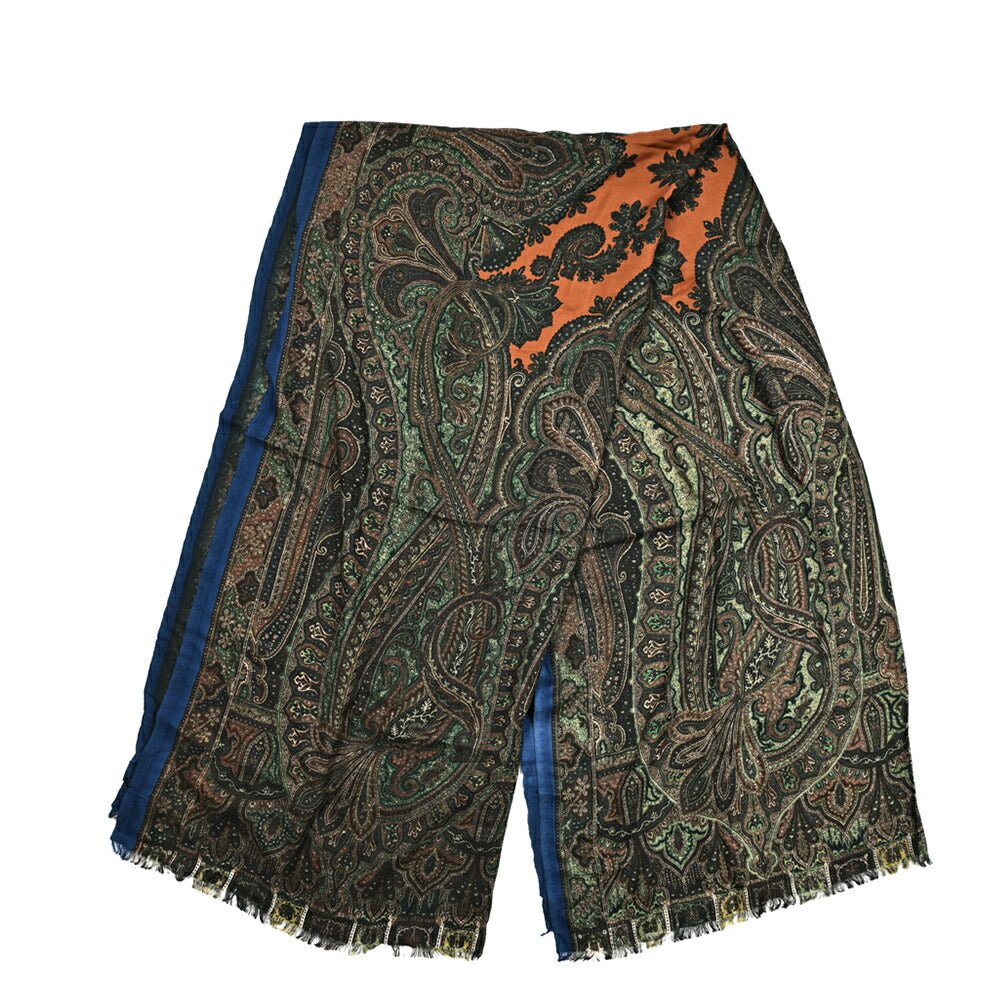 SALE｜ETRO カシミヤシルク ペイズリー柄ストール｜407141｜GUARDAROBA MILANO OFFICIAL STORE