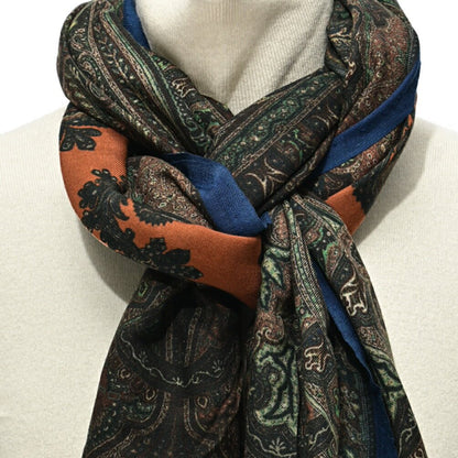 SALE｜ETRO カシミヤシルク ペイズリー柄ストール｜407141｜GUARDAROBA MILANO OFFICIAL STORE