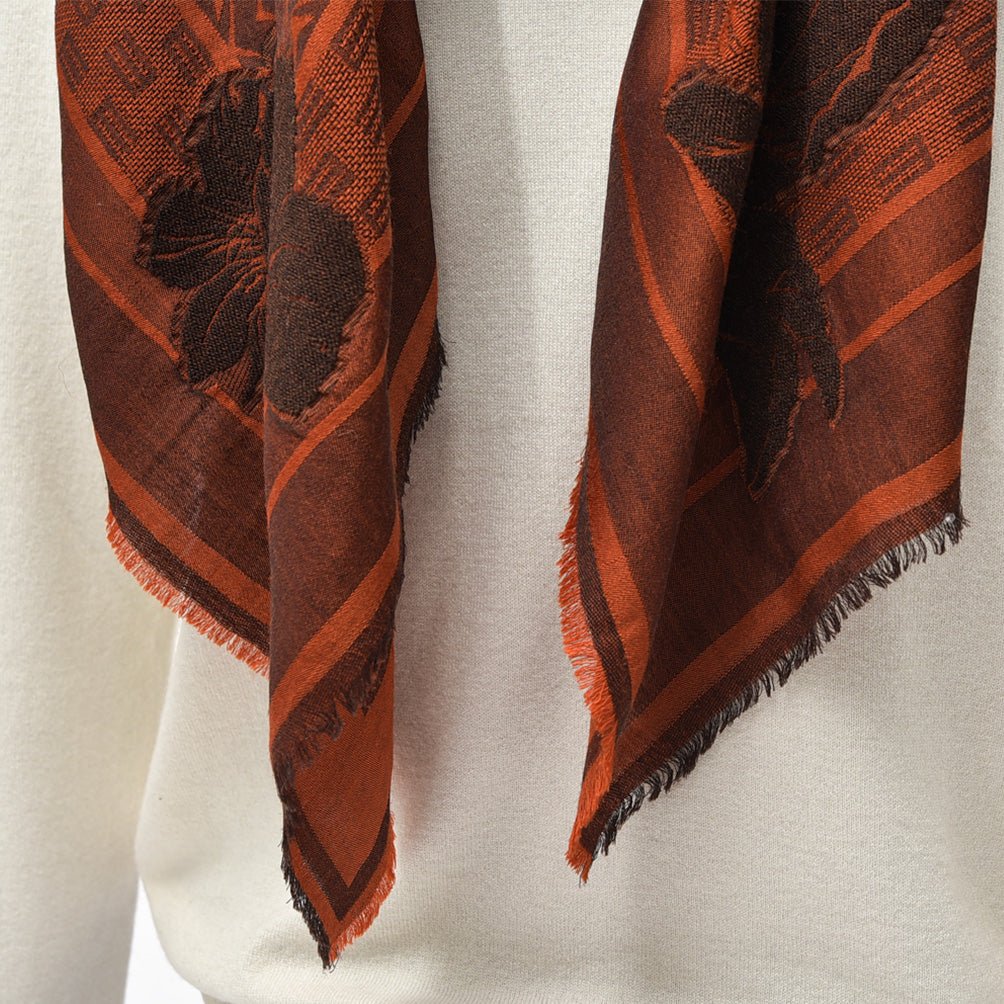 SALE｜ETRO オリエンタル柄ストール ウールシルク｜414399｜GUARDAROBA MILANO OFFICIAL STORE