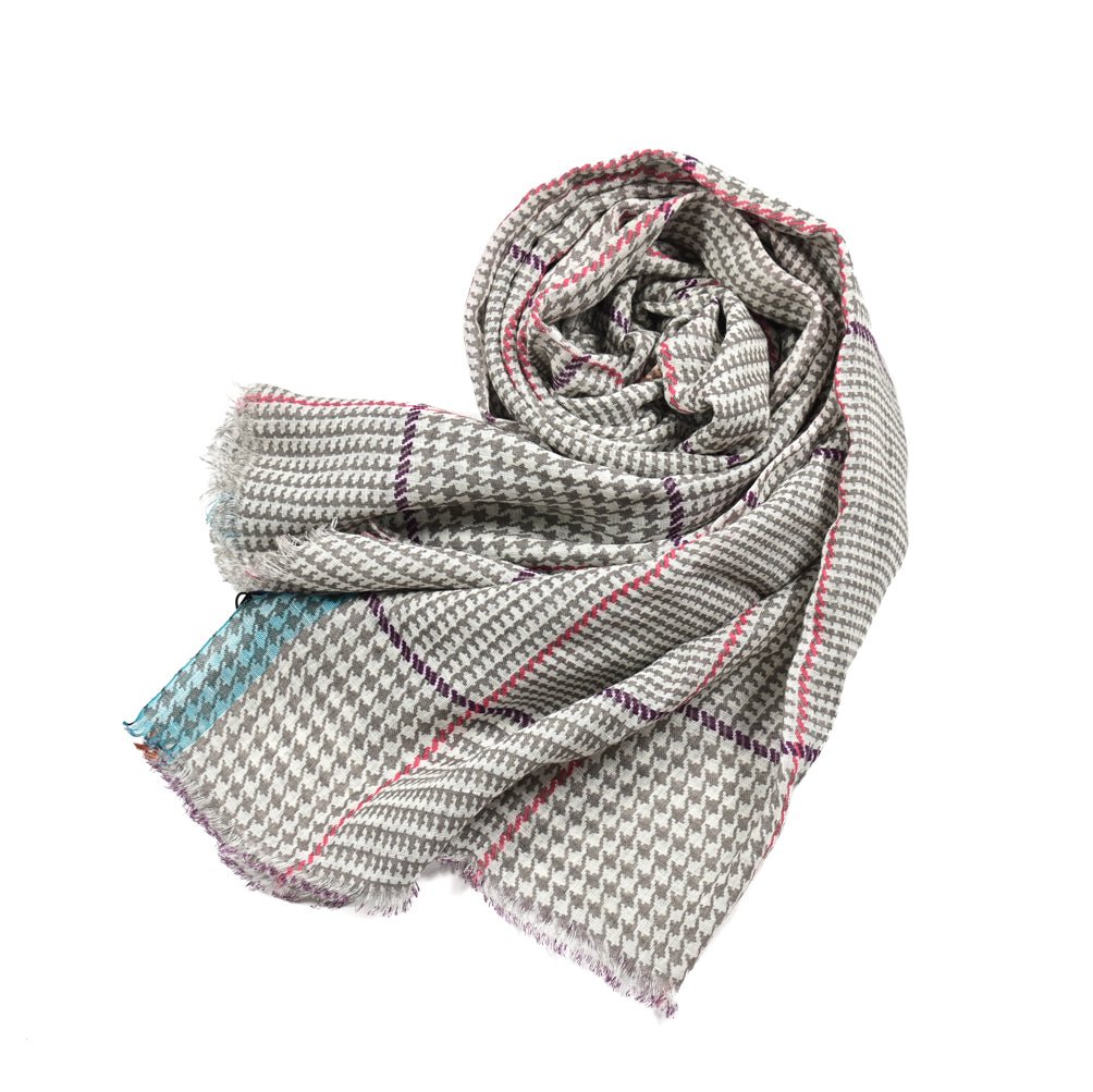 SALE｜ETRO グレンチェック柄ストール｜414400｜GUARDAROBA MILANO OFFICIAL STORE