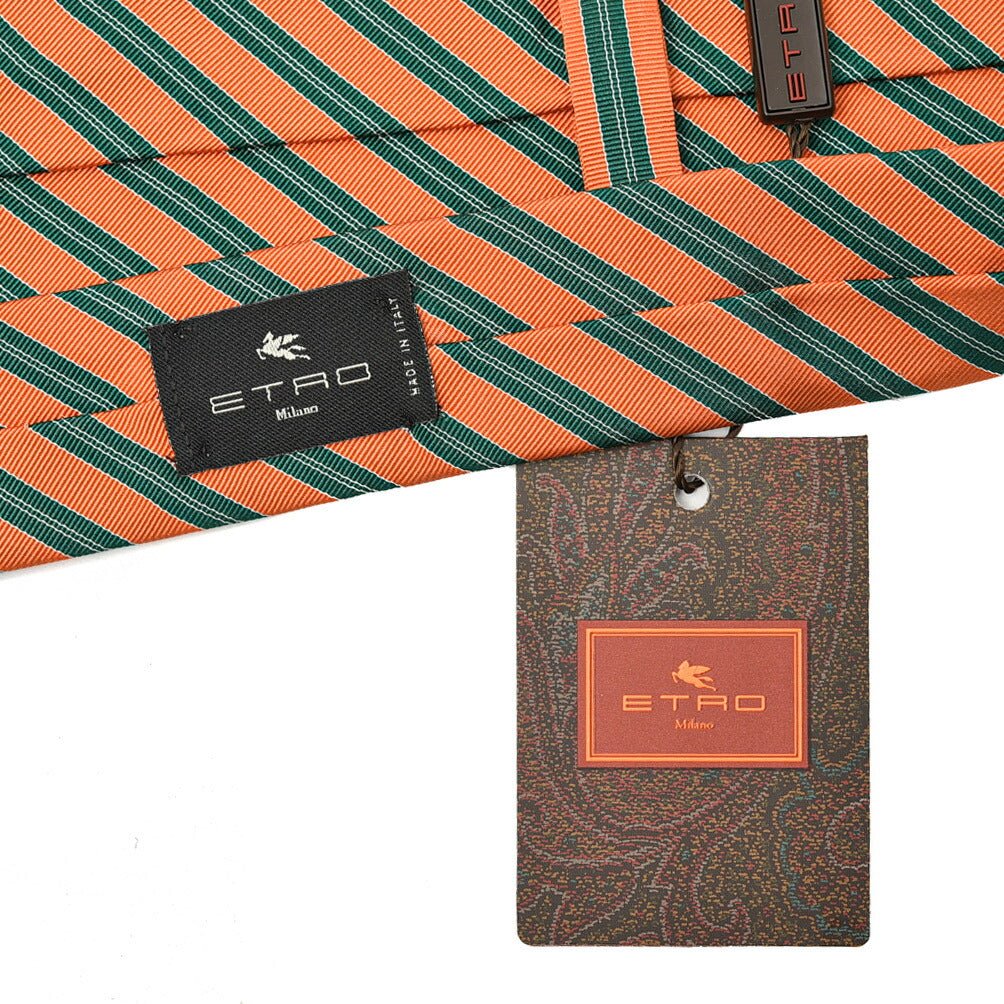 SALE｜ETRO シルクコットン レジメンタルネクタイ｜GUARDAROBA MILANO OFFICIAL STORE