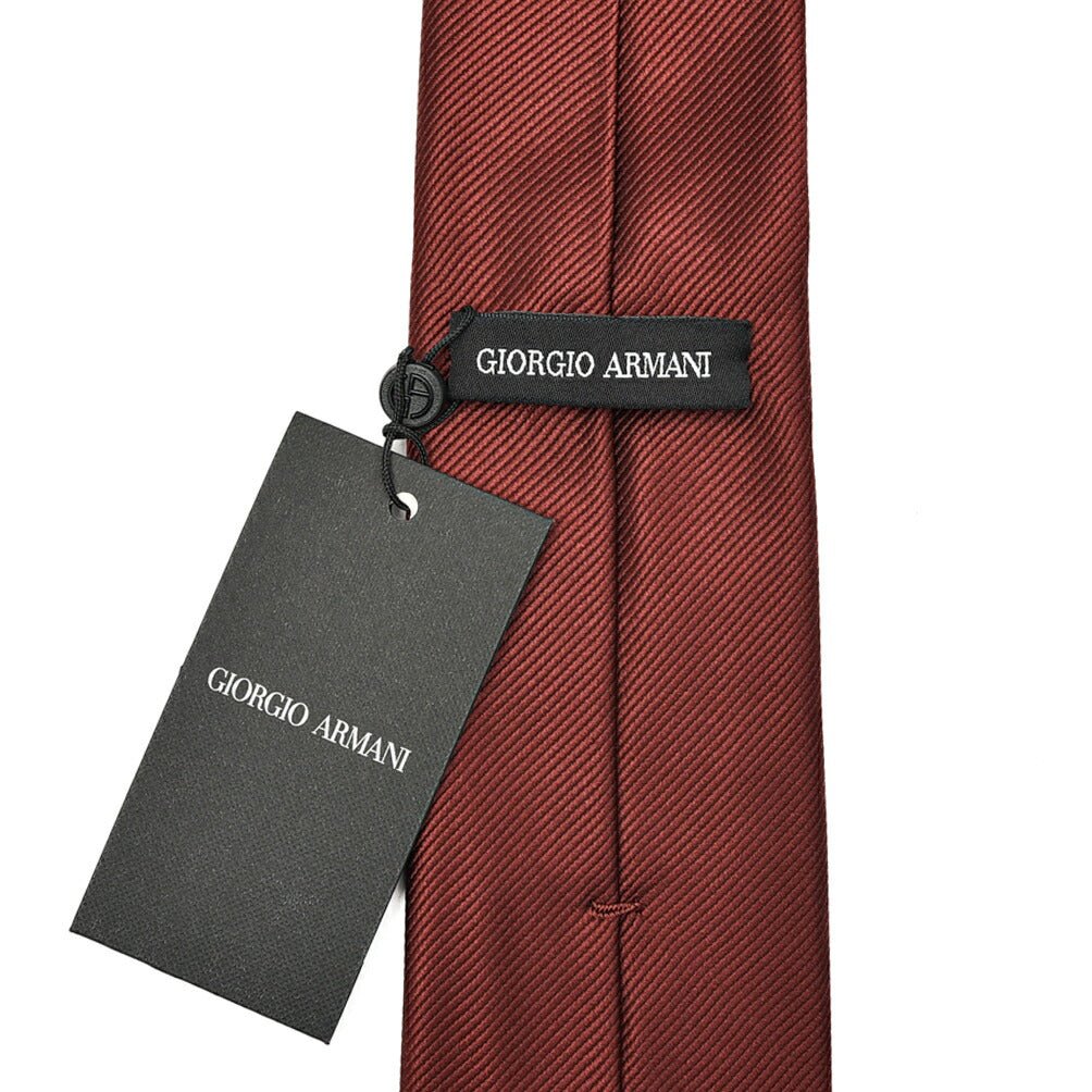 SALE｜GIORGIO ARMANI シルク100% ネクタイ(ソリッドタイ)｜GUARDAROBA MILANO OFFICIAL STORE