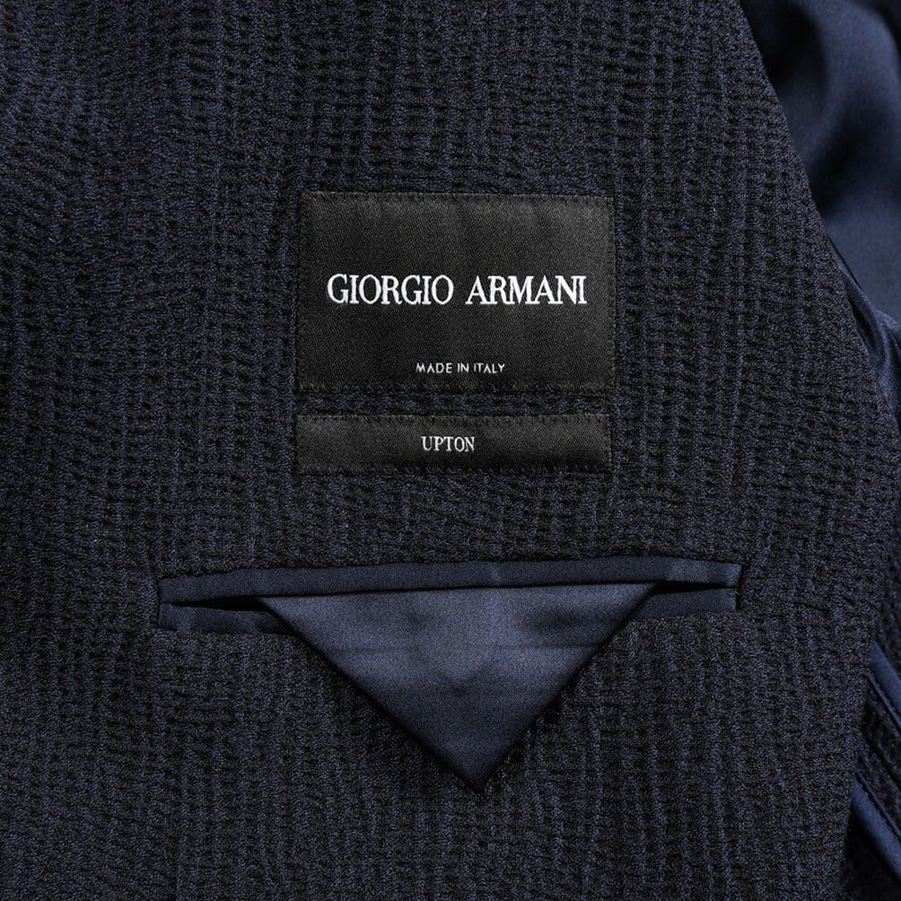 SALE｜GIORGIO ARMANI UPTON ストレッチコットン 2Bシングルテーラードジャケット｜GUARDAROBA MILANO OFFICIAL STORE