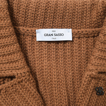 SALE｜GRAN SASSO ヴァージンウール100% 3Bシングルニットジャケット｜399528-B-50｜GUARDAROBA MILANO OFFICIAL STORE