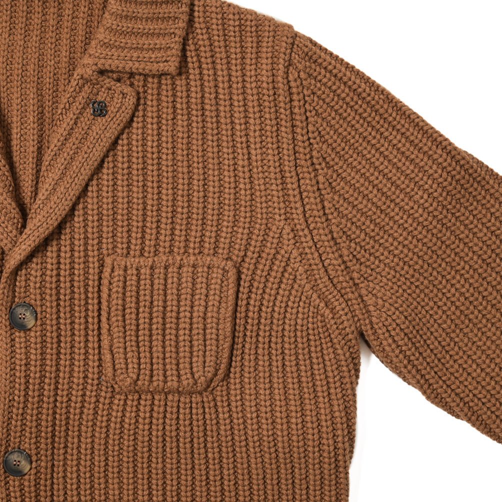 SALE｜GRAN SASSO ヴァージンウール100% 3Bシングルニットジャケット｜399528-B-50｜GUARDAROBA MILANO OFFICIAL STORE