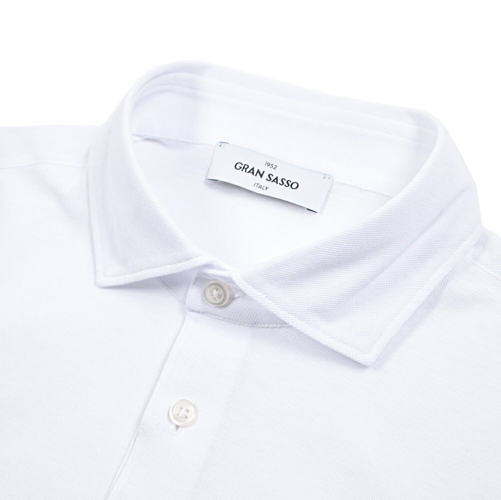 SALE｜GRAN SASSO コットン100% 鹿の子ポロシャツ｜425738 - 48｜GUARDAROBA MILANO OFFICIAL STORE