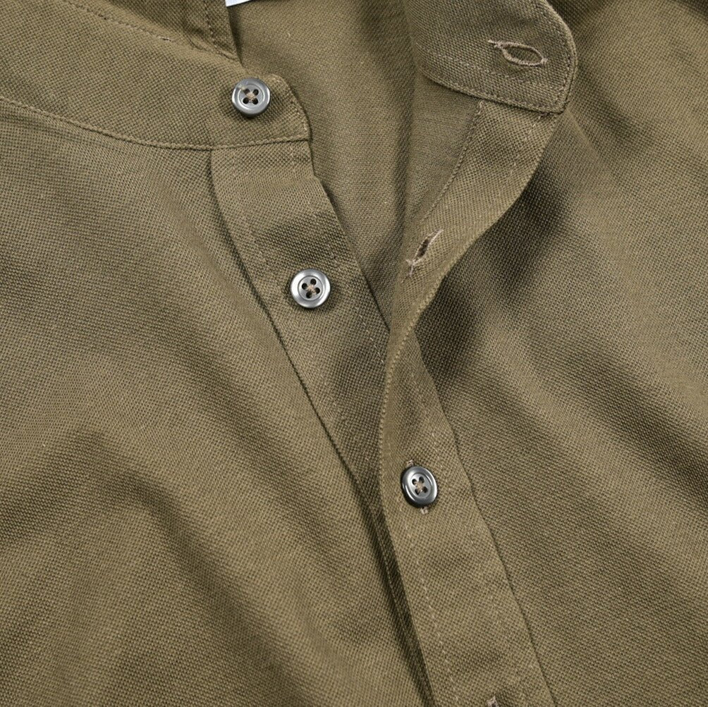 SALE｜GRAN SASSO コットン100% 長袖鹿の子ポロシャツ｜425771 - 48｜GUARDAROBA MILANO OFFICIAL STORE