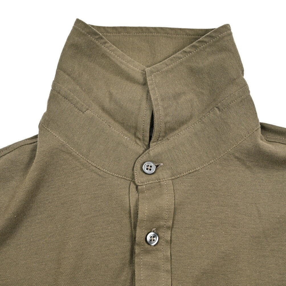 SALE｜GRAN SASSO コットン100% 長袖鹿の子ポロシャツ｜425771 - 48｜GUARDAROBA MILANO OFFICIAL STORE