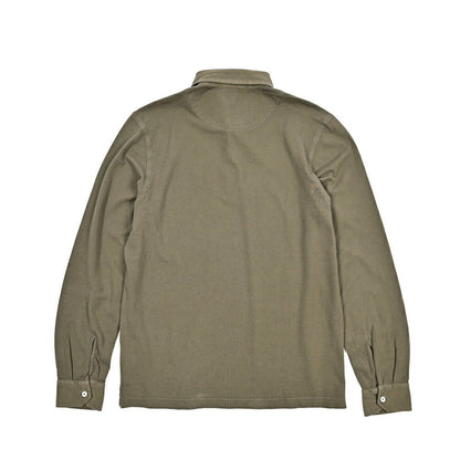 SALE｜GRAN SASSO コットン100% 長袖鹿の子ポロシャツ｜425781｜GUARDAROBA MILANO OFFICIAL STORE