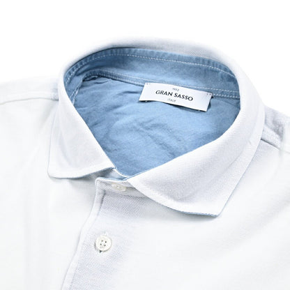 SALE｜GRAN SASSO コットン100% 鹿の子ポロシャツ｜425792 - 48｜GUARDAROBA MILANO OFFICIAL STORE