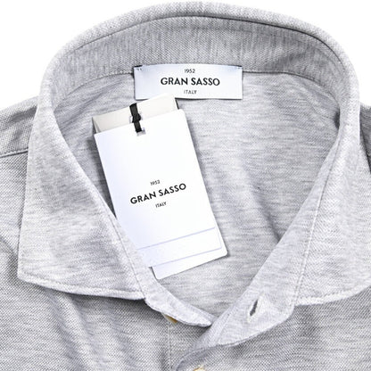 SALE｜GRAN SASSO コットン100% 鹿の子ポロシャツ｜425813 - 48｜GUARDAROBA MILANO OFFICIAL STORE