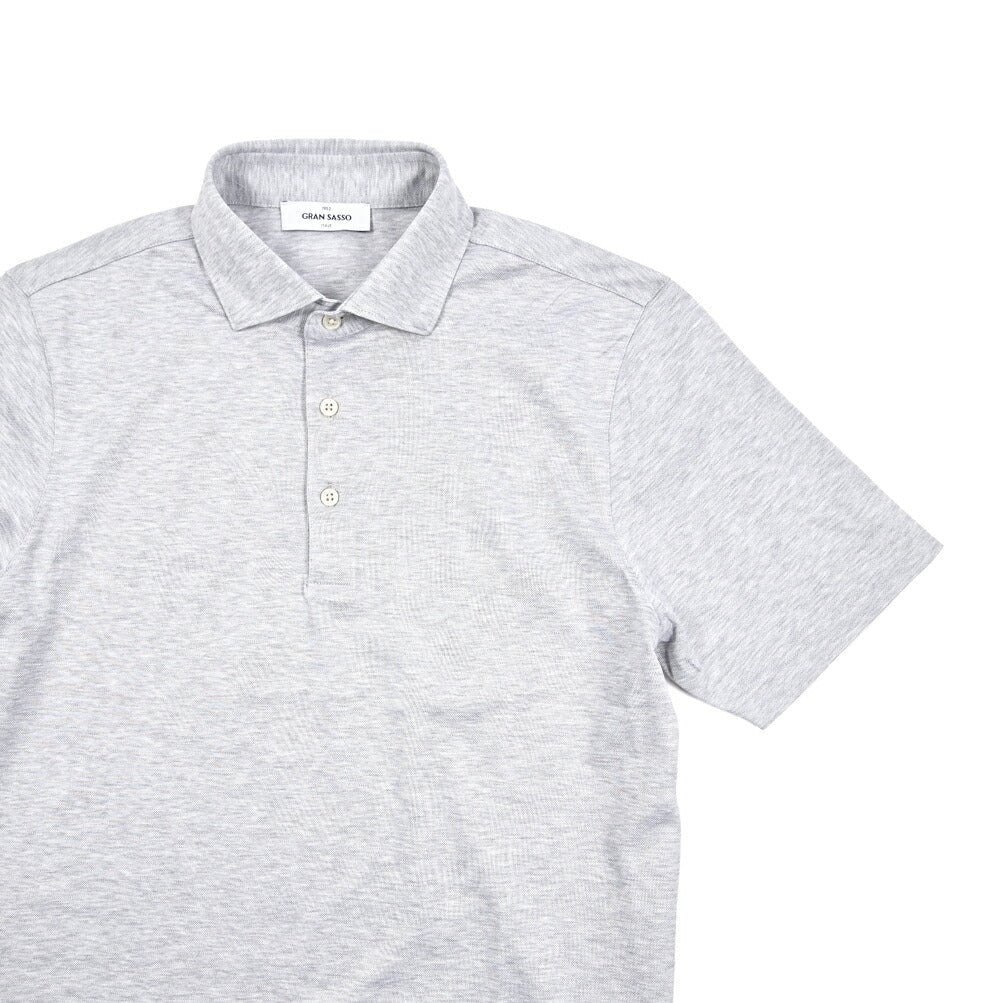 SALE｜GRAN SASSO コットン100% 鹿の子ポロシャツ｜425813 - 48｜GUARDAROBA MILANO OFFICIAL STORE