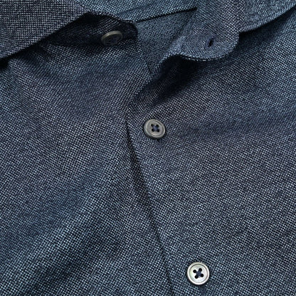 SALE｜GRAN SASSO コットン100% ホリゾンタルカラー鹿の子シャツ｜425934 - 48｜GUARDAROBA MILANO OFFICIAL STORE