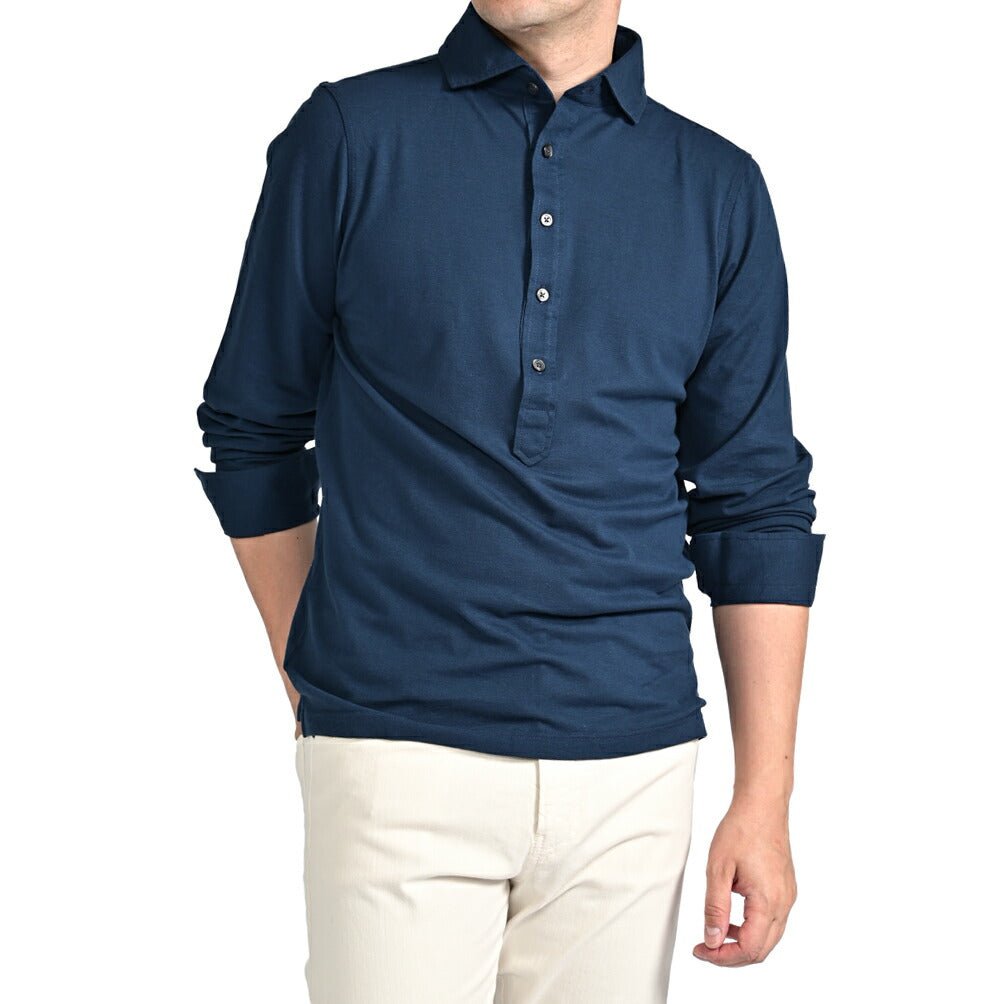 SALE｜GRAN SASSO コットン100% 鹿の子ポロシャツ｜425945 - 58｜GUARDAROBA MILANO OFFICIAL STORE