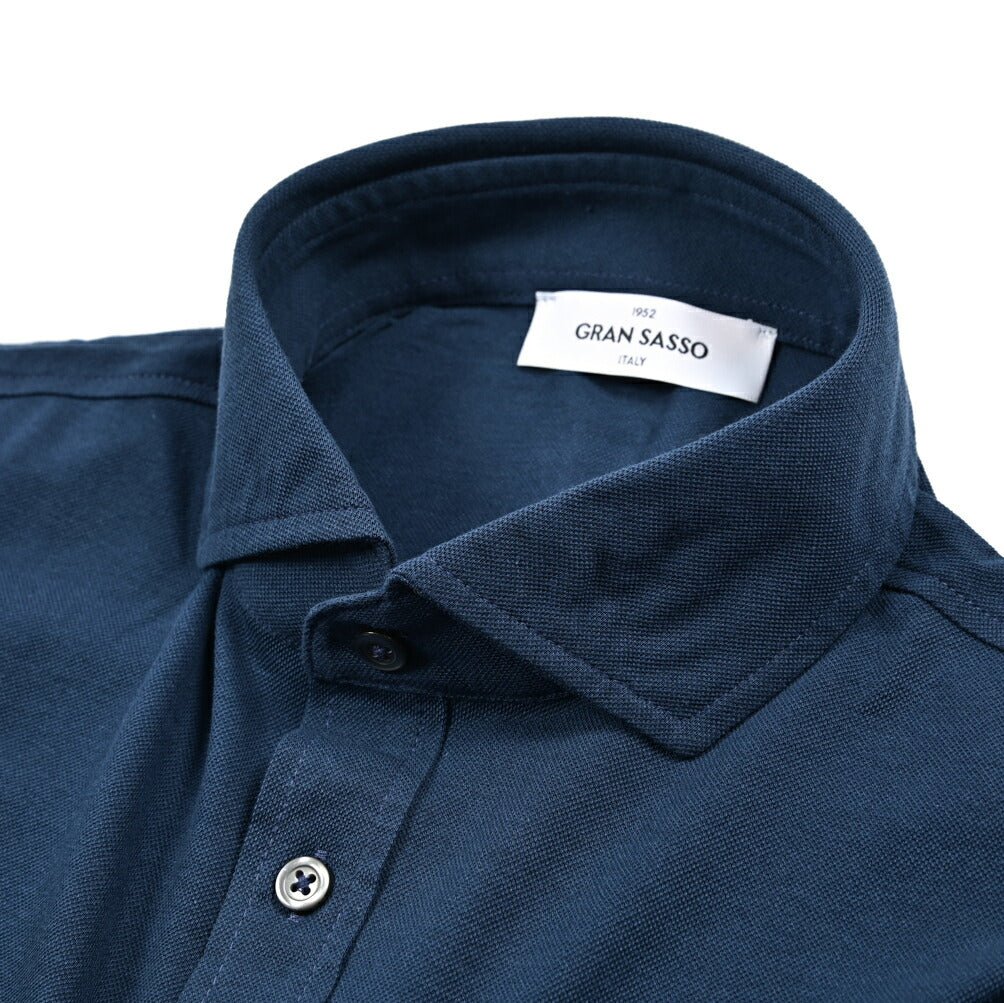 SALE｜GRAN SASSO コットン100% 鹿の子ポロシャツ｜425945 - 58｜GUARDAROBA MILANO OFFICIAL STORE