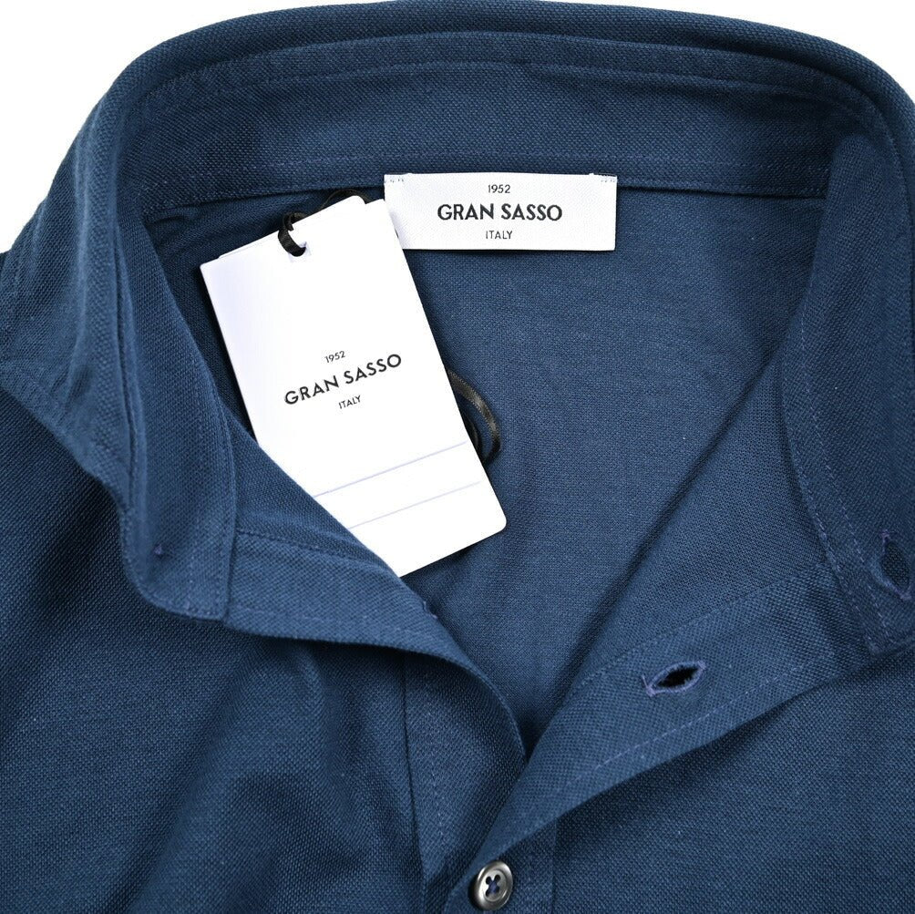 SALE｜GRAN SASSO コットン100% 鹿の子ポロシャツ｜425945 - 58｜GUARDAROBA MILANO OFFICIAL STORE