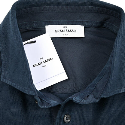 SALE｜GRAN SASSO コットン100% 鹿の子ポロシャツ(製品染め)｜425952 - 50｜GUARDAROBA MILANO OFFICIAL STORE