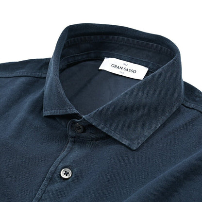SALE｜GRAN SASSO コットン100% 鹿の子ポロシャツ(製品染め)｜425952 - 50｜GUARDAROBA MILANO OFFICIAL STORE