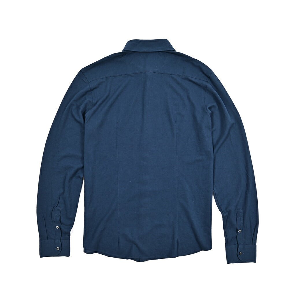 SALE｜GRAN SASSO コットン100% ホリゾンタルカラー鹿の子シャツ｜425957｜GUARDAROBA MILANO OFFICIAL STORE