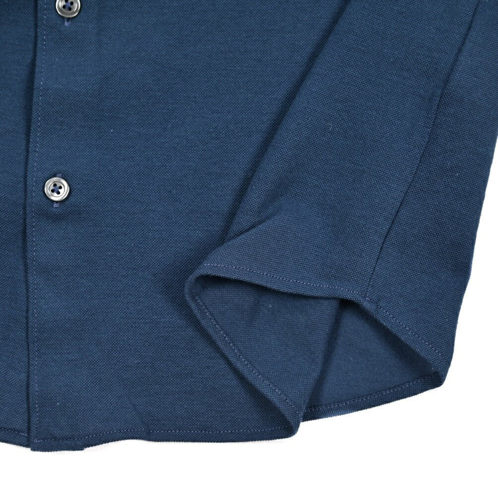 SALE｜GRAN SASSO コットン100% ホリゾンタルカラー鹿の子シャツ｜425957｜GUARDAROBA MILANO OFFICIAL STORE