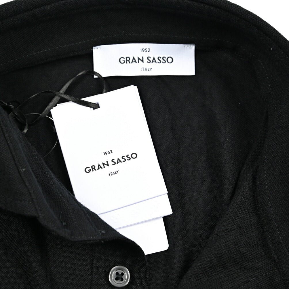 SALE｜GRAN SASSO コットン100% 鹿の子ポロシャツ｜425959 - 46｜GUARDAROBA MILANO OFFICIAL STORE