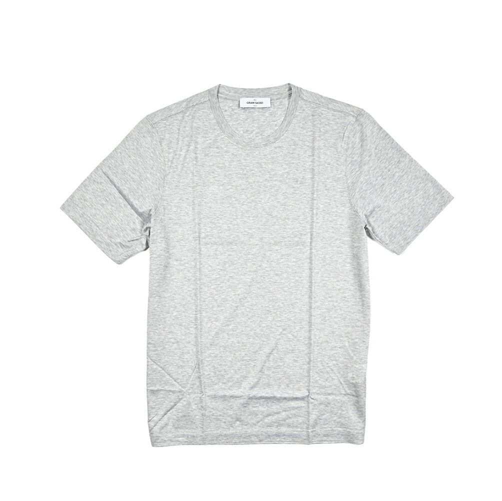 SALE｜GRAN SASSO マーセライズコットン100% クルーネック半袖Tシャツ / FILO SCOZIA｜422650 - 44｜GUARDAROBA MILANO OFFICIAL STORE
