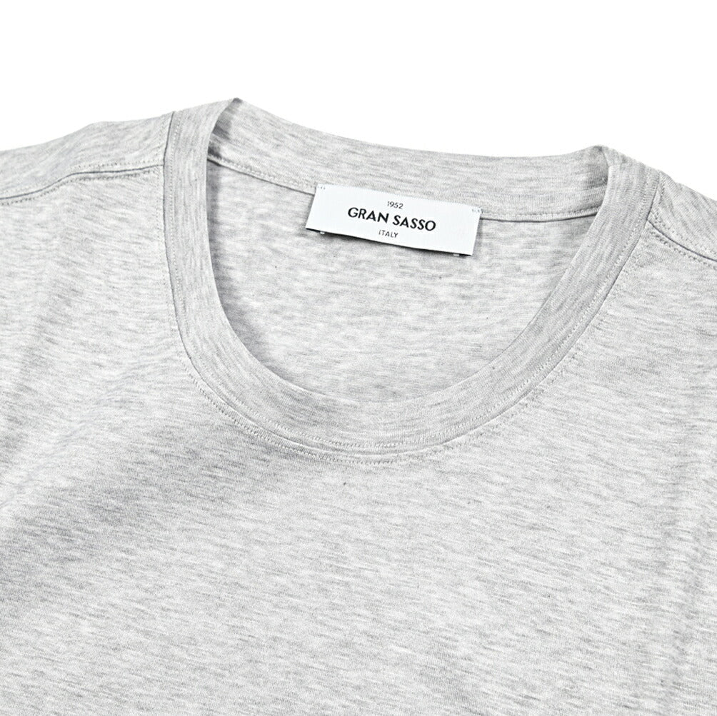 SALE｜GRAN SASSO マーセライズコットン100% クルーネック半袖Tシャツ / FILO SCOZIA｜422650 - 44｜GUARDAROBA MILANO OFFICIAL STORE