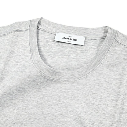 SALE｜GRAN SASSO マーセライズコットン100% クルーネック半袖Tシャツ / FILO SCOZIA｜422650 - 44｜GUARDAROBA MILANO OFFICIAL STORE