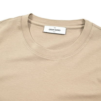 SALE｜GRAN SASSO スムースコットン100% クルーネック半袖Tシャツ｜422413 - 50｜GUARDAROBA MILANO OFFICIAL STORE
