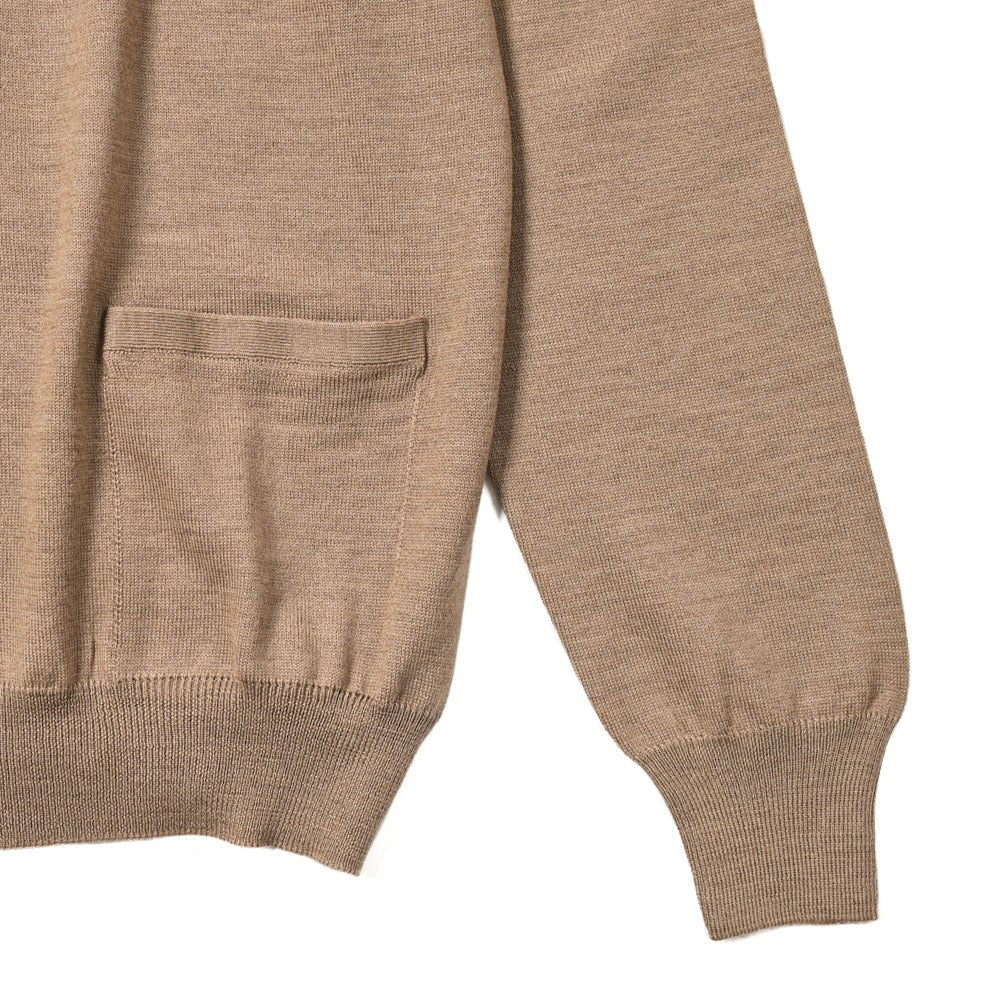 SALE｜GRAN SASSO ヴァージンウール100% ハイゲージニットVネックカーディガン｜399773-A-48｜GUARDAROBA MILANO OFFICIAL STORE