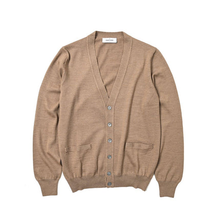 SALE｜GRAN SASSO ヴァージンウール100% ハイゲージニットVネックカーディガン｜399773-A-48｜GUARDAROBA MILANO OFFICIAL STORE