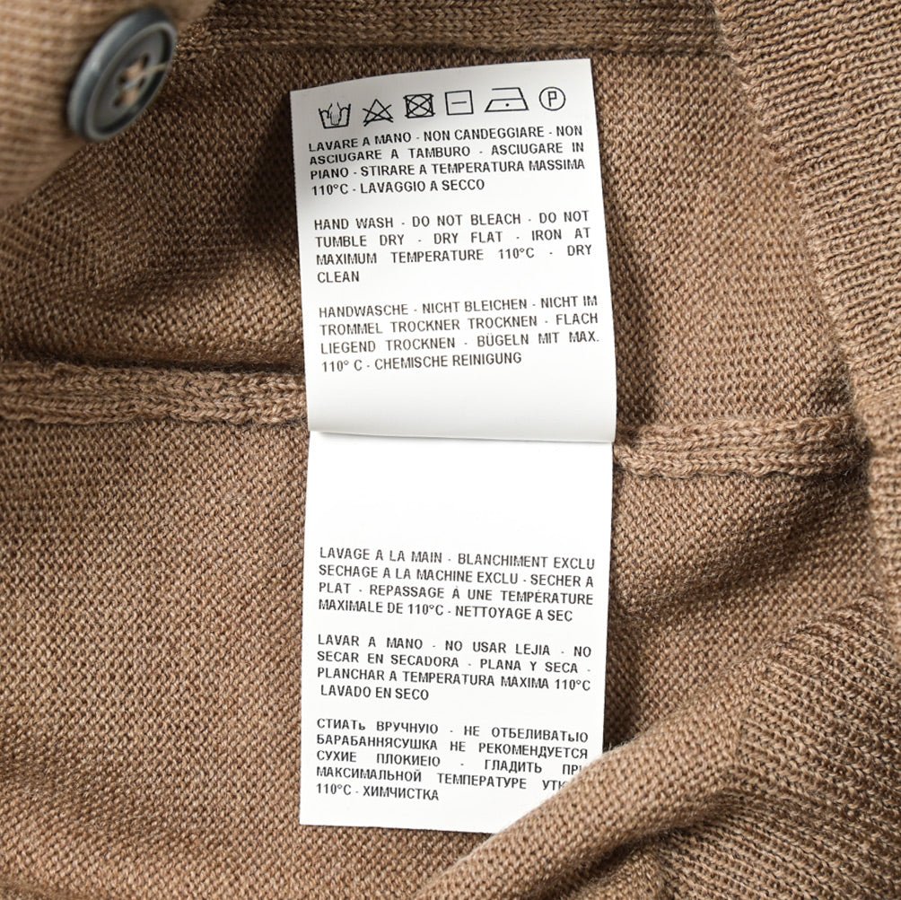 SALE｜GRAN SASSO ヴァージンウール100% ハイゲージニットVネックカーディガン｜399773-A-48｜GUARDAROBA MILANO OFFICIAL STORE