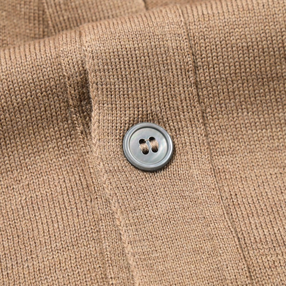 SALE｜GRAN SASSO ヴァージンウール100% ハイゲージニットVネックカーディガン｜399773-A-48｜GUARDAROBA MILANO OFFICIAL STORE