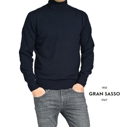 SALE｜GRAN SASSO ヴァージンウールカシミヤ タートルネックニットセーター｜GUARDAROBA MILANO OFFICIAL STORE